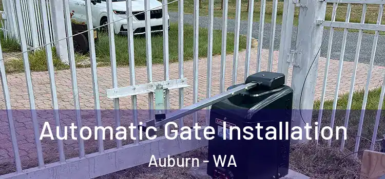 Automatic Gate Installation Auburn - WA